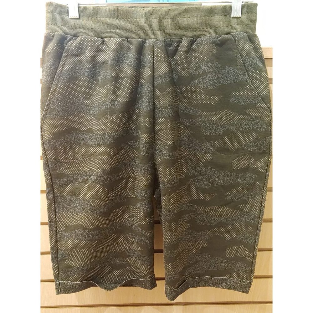 CM Fashion men's shorts with pockets elastic waist with drawstring